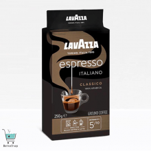 پودر قهوه اسپرسو لاوازا ایتالیایی ۲۵۰ گرمی (تاریخ انقضا ۲۰۲۲)